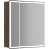 Зеркало-шкаф с подсветкой (79х74) Sancos Mirror MI80ECH