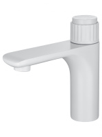 Смеситель для раковины WONZON & WOGHAND CLICK, белый матовый WW-A40412-MW Смеситель для раковины WONZON & WOGHAND CLICK, белый матовый WW-A40412-MW