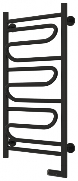 Полотенцесушитель Электрический Cунержа Элегия 2.0 Правый (800x400) Матовый ЧЁРНЫЙ 31-5219-8040