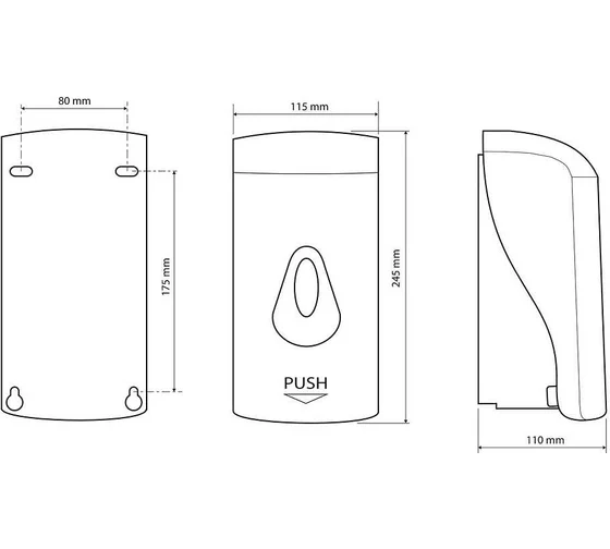 Дозатор мыла-пены Bemeta 121209407