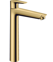 Смеситель для раковины Hansgrohe Talis E 71717990, золото