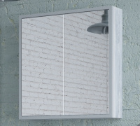 Зеркальный шкаф (70х70) Corozo Айрон 70 SD-00000279