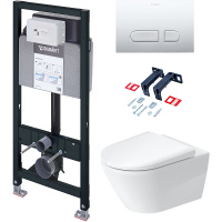 Комплект унитаз + инсталляция Duravit D-Neo Set_D-Neo_хром