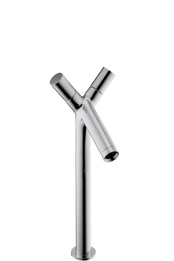 Смеситель для раковины, с двумя ручками (хром) Axor Starck 10050000