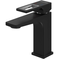 Смеситель для раковины Grossman Pragma 510.K35.03.210 черный матовый Смеситель для раковины Grossman Pragma 510.K35.03.210 черный матовый