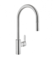 Смеситель для кухонной мойки Vitra Masterline Inox A42153EXP, хром