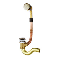 Слив перелив для ванны автомат Timo 8004 antique