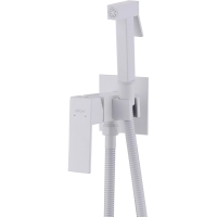 Смеситель ABBER Daheim AF8226W с гигиеническим душем, белый