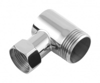 Уголок переходной Сунержа 1" нар.р. - 3/4" н/г  Матовый Черный 31-1505-0134