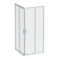 Душевой уголок (90х90) Am.Pm Gem W90G-403-9090MT хром матовый