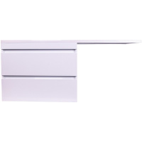 Тумба под стиральную машину подвесная Style Line Даллас СС-00002337 белый