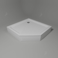 Душевой поддон (100х100) RGW LUX/TN-TR 16180500-41