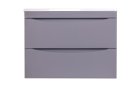 Тумба под раковину напольная Style Line Бергамо СС-00002319 серый