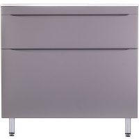 Тумба под раковину напольная Style Line Бергамо СС-00002362 серый