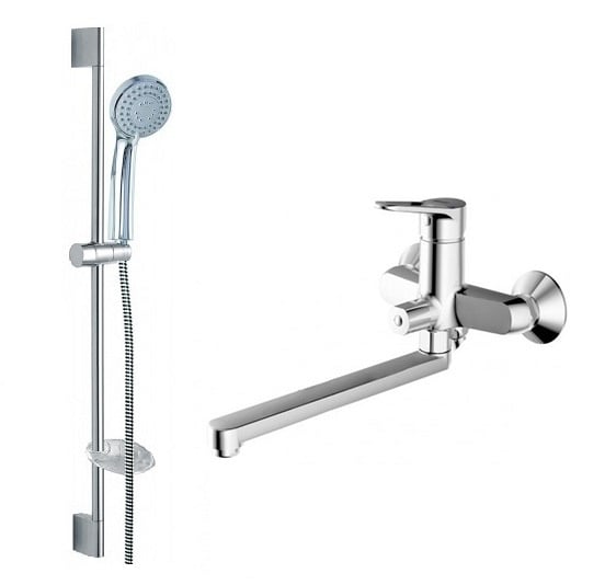 Комплект для ванной комнаты Bravat Eco-D 2 в 1 F00415C