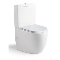 Напольный унитаз с бачком безободковый Gid Tr2177