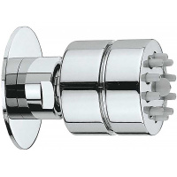 Боковая форсунка Bossini Tondo Gom I00137.030 хром