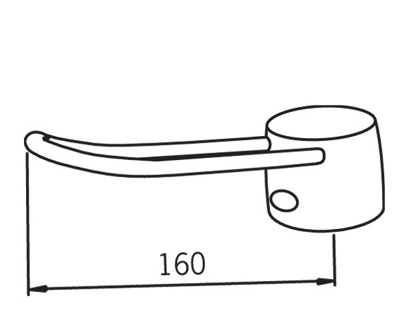 Oras 159990 длинный рычаг для смесителей Oras Vega