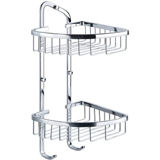 Полка угловая 2-х ярусная Art&Max AM-G-8962-Cr Полка угловая 2-х ярусная Art&Max AM-G-8962-Cr