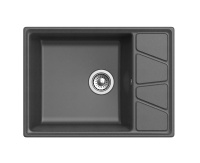 Кухонная мойка GranFest Vertex 680L, V-680L графит