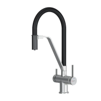 Смеситель для кухни с подключением к фильтру Am.Pm Func F8F07812 сатин/черный