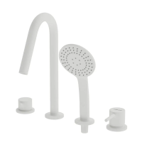 Смеситель на борт ванны Cezares Leaf LEAF-BVDM4-L-BIO