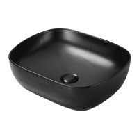 Раковина накладная (48,5х39,5) SantiLine SL-1105MB