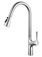 Смеситель для кухни с выдвижным изливом WONZON & WOGHAND, хром WW-AE54123-CR