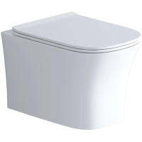 Унитаз подвесной безободковый Grossman Style GR-4474S с сиденьем микролифт