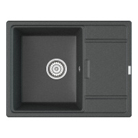 Мойка кухонная Point Стил 65 PN3009GR, графит