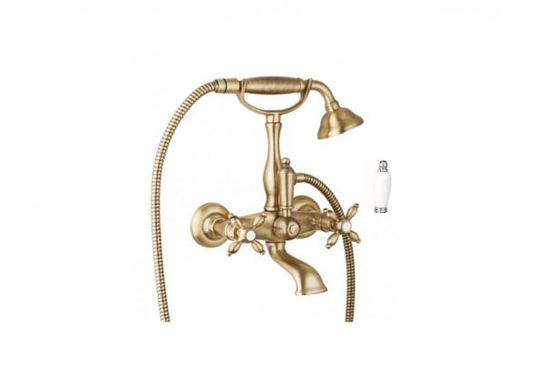 Смеситель для ванны Cezares Atlantis-Nostalgia NOSTALGIA-VD-02-Bi