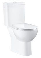Унитаз напольный безободковый Grohe Bau Ceramic, горизонтальный выпуск 39496 000 (39496000) Унитаз напольный безободковый Grohe Bau Ceramic, горизонтальный выпуск 39496 000 (39496000)