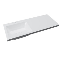 Раковина над стиральной машиной (110х48) Madera Kamilla 110 4627173210041 левая