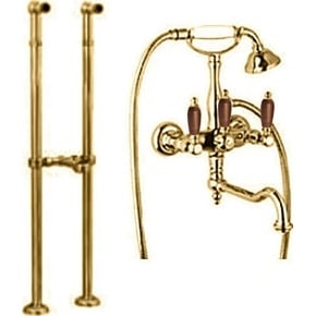 Смеситель для ванны Cezares First FIRST-VDPS2-03/24-Nc