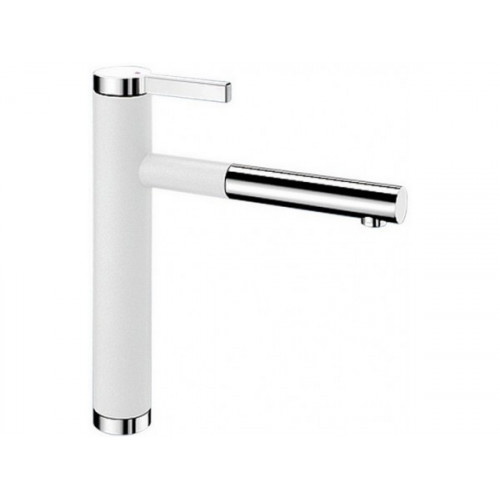 Смеситель для кухни Blanco LINEE-S (белый/хром) 518441