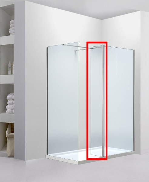 Душевое ограждение Black&White Stellar Wind S601-2+SD6+SB6