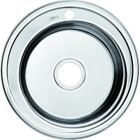 Кухонная мойка, нержавеющая сталь, полированная, Suno, IDDIS, SUN50P0i77, сталь