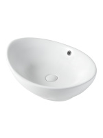 Раковина накладная (58,5х38) Orange  B08-585w белый глянец