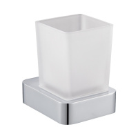 Стакан для зубных щеток с держателем WONZON & WOGHAND, хром WW-9521