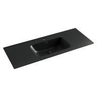 Раковина накладная (121х46,5) Sancos  Element CN7006MB