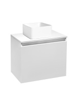 Тумба под раковину Runo Бари 50 белая (00-00001472)