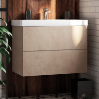 База под раковину подвесная Art&Max AM-Verona-Push-900-2C-SO-St камень светлый