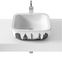Раковина накладная (40х40) Roca Urban 32765L00U