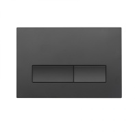 Кнопка смыва для инсталляции механическая WONZON & WOGHAND, черный матовый WW-IB224-MB