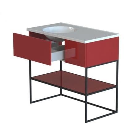 Опора металлическая Астра-Форм Лофт для нижнего шкафа 60 с 1-м ящиком