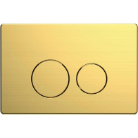 Кнопка смыва Oliveeka OL-R22-BG, PVD золото матовое