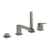Смеситель для ванны набортный Grohe Eurocube 19897 DC1 (19897DC1) суперсталь