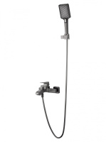 Смеситель для ванны с душем WONZON & WOGHAND FLEX, темный графит WW-88037072-BGM Смеситель для ванны с душем WONZON & WOGHAND FLEX, темный графит WW-88037072-BGM
