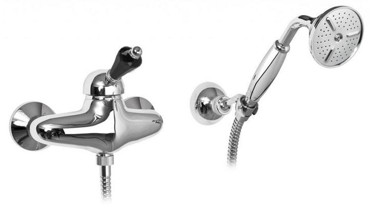 Смеситель для душа с ручным душем Cezares Vintage VINTAGE-D-01-Sw-N