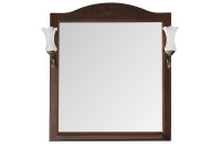 Зеркало (71х90)  ASB-Woodline Салерно 80 9691 (коричневый)